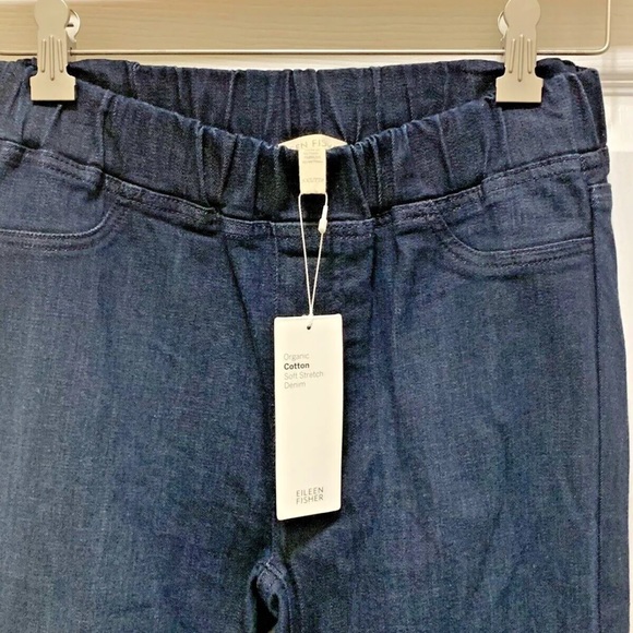178.00 NWT EILEEN FISHER PULL ON JEANS/JEGGINGS PULL-ON - Picture 7 of 8
